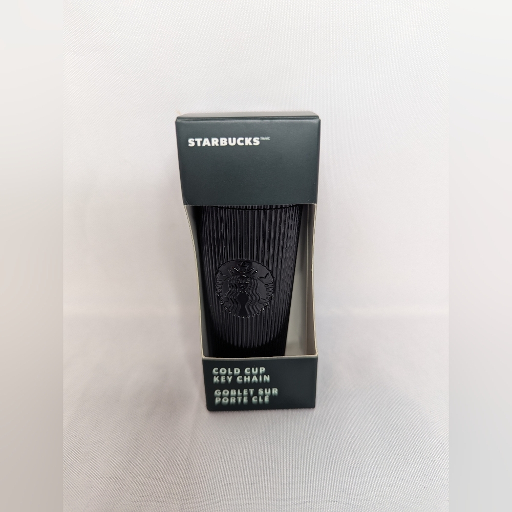 Starbucks Black Cold Cup Key Chain